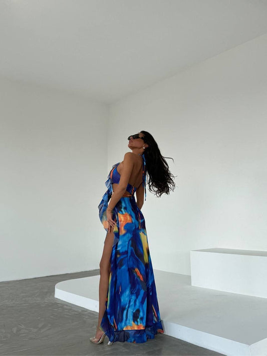 Tropical summer dress