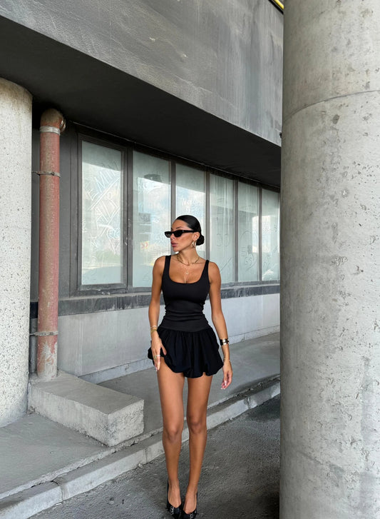 Black ballerina dress